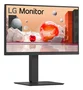 LG Monitor 24BA750-B 23.8" IPS Full HD (1920x1080) 100Hz 5ms con USB-C (65W), DisplayPort, HDMI, Altavoces, Regulación Altura y Diseño Sin Marco