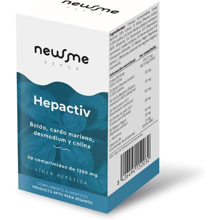 HERBORA Hepactiv 30 comprimidos HERBORA Hepactiv 30 comprimidos