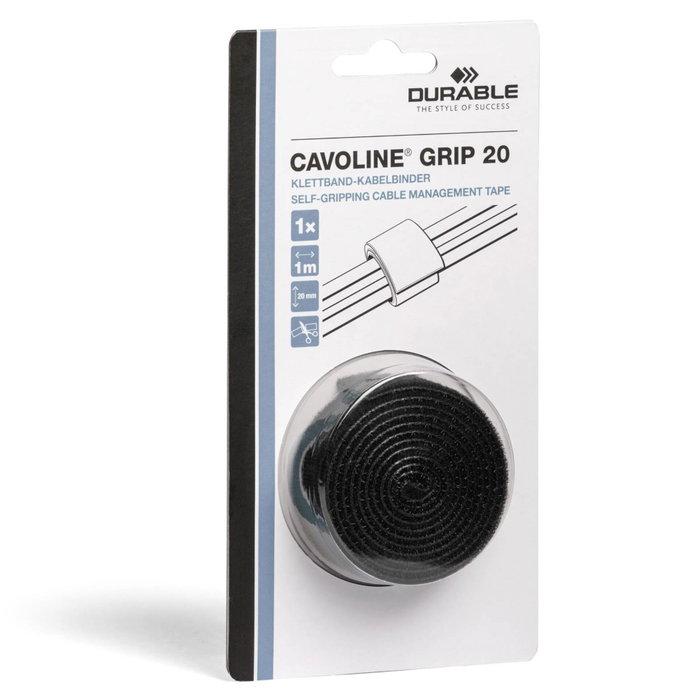 Durable Cavoline Grip 20 20mm Negro 100x2cm Durable Cavoline Grip 20 20mm Negro 100x2cm