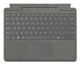 Microsoft Teclado Touchpad 8XB-00197 para Surface Pro 11/10/9/8 - Platino