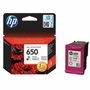 HP 650 Cartucho de Tinta Tri-color CZ102AE
