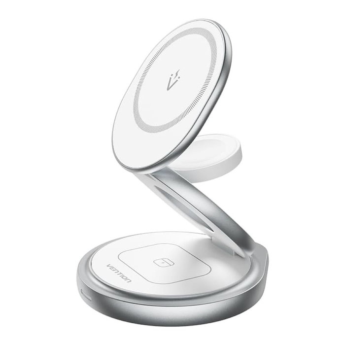 Vention Base de Carga Inalámbrica MagSafe 15W Plata FGHIF