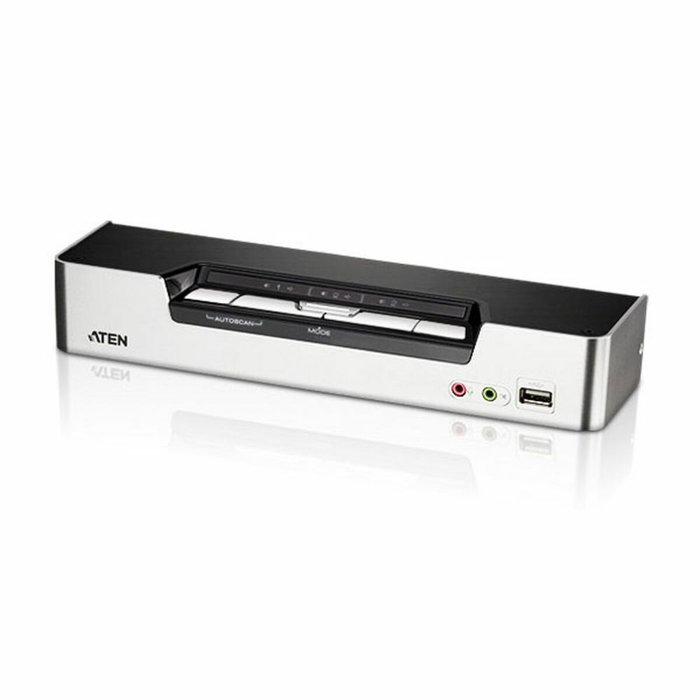 Aten CS1794 Switch KVM de 4 puertos con HDMI, Audio y Hub USB 2.0