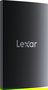 Lexar SL500 SSD Externo Portátil 1 TB USB 3.2 Gen 2x2 Tipo C - Negro, Velocidad Lectura 2000 MB/s, Escritura 1800 MB/s, Carcasa Aluminio, Encriptación Hardware