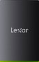 Lexar SL500 SSD Externo Portátil 1 TB USB 3.2 Gen 2x2 Tipo C - Negro, Velocidad Lectura 2000 MB/s, Escritura 1800 MB/s, Carcasa Aluminio, Encriptación Hardware