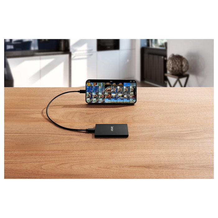 Lexar SL500 SSD Externo 1 TB Negro Lexar SL500 SSD Externo 1 TB Negro