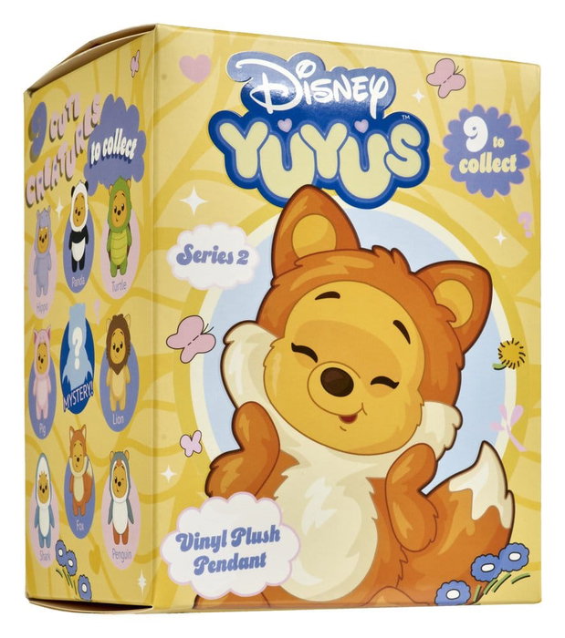 Simba Disney YuYus Llaveros de peluche Wave 2 Winnie the Pooh 13 cm Blindbox Display (8)