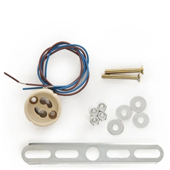 Héctor HO-APL-GU10-004-B Aplique de Pared Aluminio Uso Interior/Exterior Cubierto Luz Decorativa