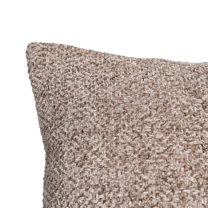 Cojín Marrón Poliéster Textil/Hogar 45 X 45 cm (Set de 2)