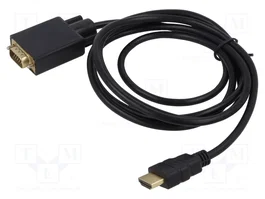 SAVIO Cable HDMI 1.4 a D-Sub 15pin HD 1,8m