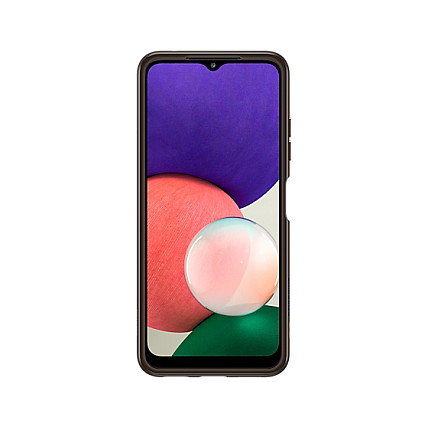 Samsung Galaxy A22 Funda Protectora TPU Negra Resistente - EF-QA226TBEGEU para SM-A226 de 16.3 cm (6.4")