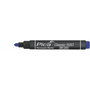 Pica Marcador Permanente con Punta Redonda 1-4 mm, Azul