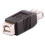Lindy 71228 Cambiador de Género USB A Hembra a USB B Hembra Negro