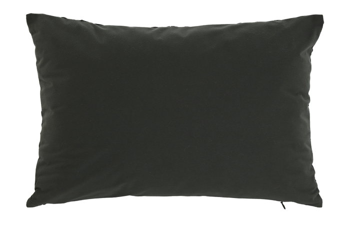 DKD Home Decor Cojín de Poliéster con Rombos Verde 50x30 cm