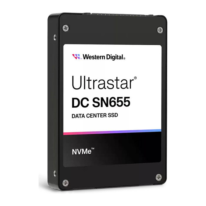 Western Digital Ultrastar DC SN655 15.36 TB U.3 PCIe 4.0 NVMe SSD Western Digital Ultrastar DC SN655 15.36 TB U.3 PCIe 4.0 NVMe SSD