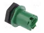 WIELAND Conector industrial redondo RST 3 pines verde