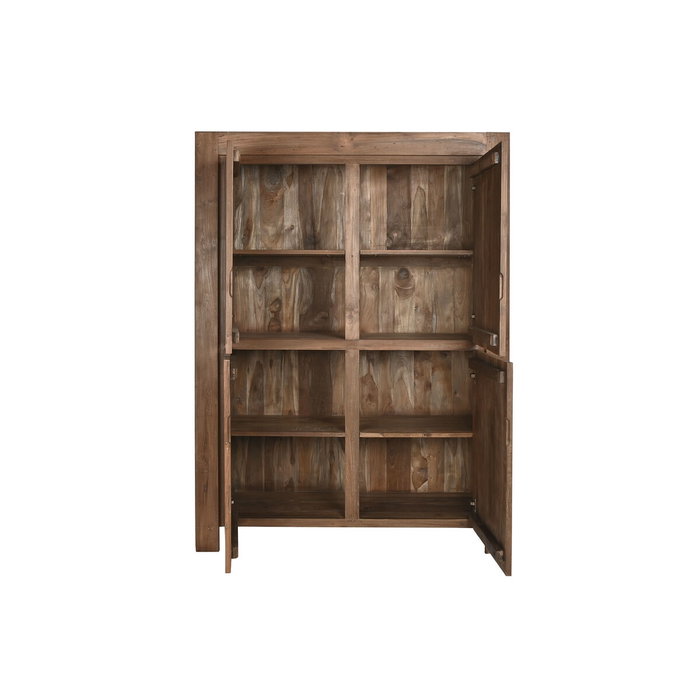 DKD Home Decor Armario de Teca Reciclada 4 Puertas Natural DKD Home Decor Armario de Teca Reciclada 4 Puertas Natural