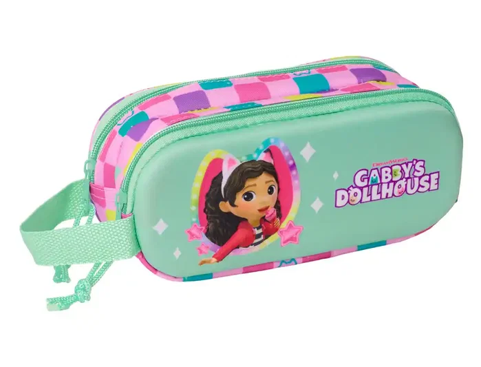 Safta Portatodo Doble 3D Gabby's Dollhouse Safta Portatodo Doble 3D Gabby's Dollhouse