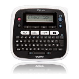 Brother P-touch D200BW TZe Impresora de Etiquetas Transferencia Térmica 180x180 DPI 20mm/s Gris Blanco