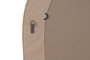 DKD Home Decor Espejo de Ratán y Cristal Natural 60x100 cm