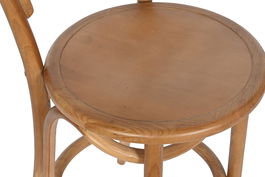 DKD Home Decor Taburete Horeca Vintage Fuyang 2 Cottage Olmo Ratan Marron 41 x 95 x 41 cm