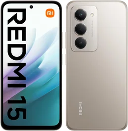 Xiaomi Redmi 15 6/128GB Titanium Smartphone 6.9" 50MP Cámara Android 6GB RAM 7000mAh Gris