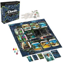 Hasbro Games Cluedo Conspiración F6418 Juego de Misterio para Detectives +14 Años