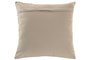 DKD Home Decor Cojin Tradicional India lino 2c25 Natural 45x45 cm Algodon Velvet Polyester (2 Unidades)