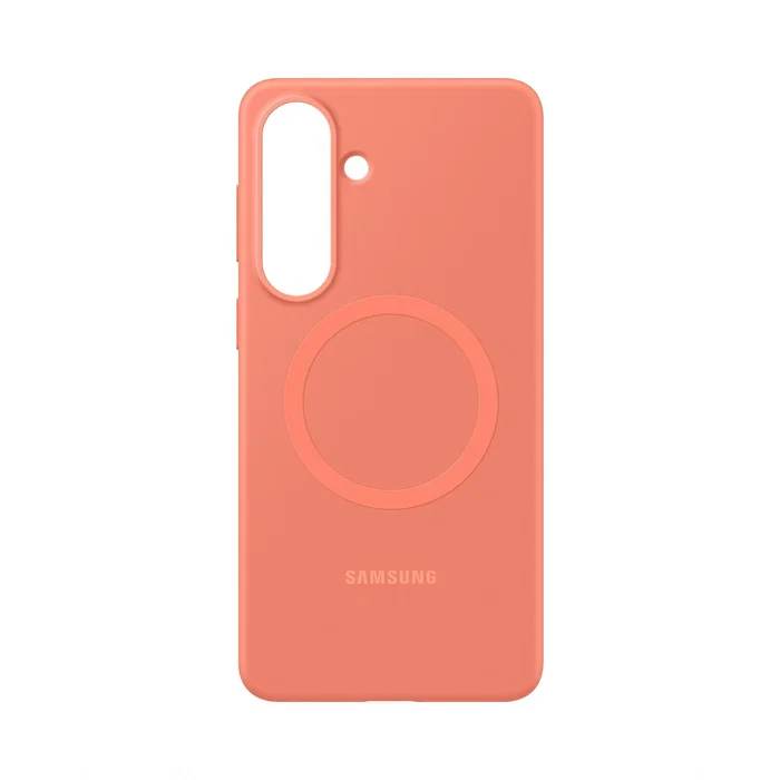 Samsung Silicone Magnet Case para Galaxy S26+ Coral