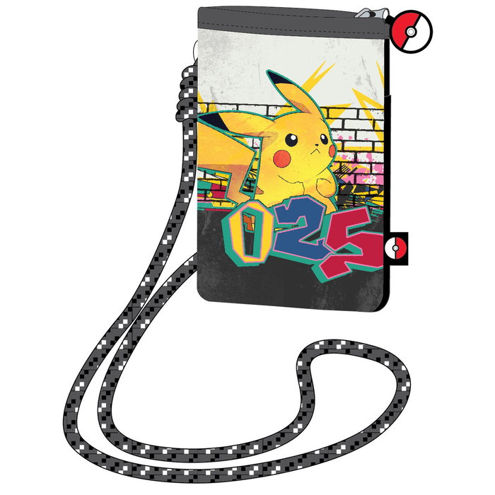 Safta Bolsito Bandolera para Smartphone Pikachu Pokémon