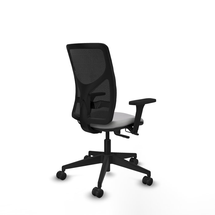 PIQUERAS Y CRESPO Silla de oficina Motilla con mecanismo Sincro/Traslack Gris claro/Negro PIQUERAS Y CRESPO Silla de oficina Motilla con mecanismo Sincro/Traslack Gris claro/Negro