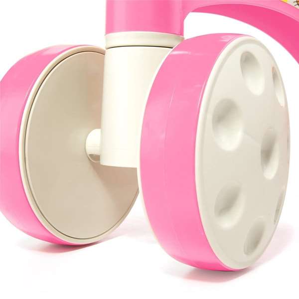 Molto Mi primer correpasillos rosa ruedas de goma 48x37x18 cm