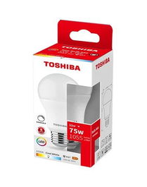 TOSHIBA A60 - Bombilla LED E27 11W 6500K DIMABLE, Blanca Fría, Ahorro Energético