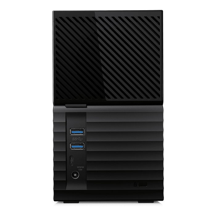 Western Digital My Book Duo 24TB RAID 0/1 JB0D Dual-Drive Almacenamiento Externo USB 3.2 Gen 1 Negro