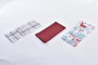 DKD Home Decor Paño de Cocina Navidad Moderna Azul Celeste Rojo 60 x 40 x 0.5 cm Set de 3 Algodón (12 Unidades)