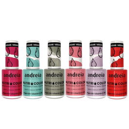 Andreia Esmalte de Uñas Nutri Color NC 24, 10.5ml - Fortalece y Nutre