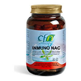 CFN Inmuno NAC 60 Cápsulas con Vitamina C, D, A, Zinc, Selenio y Metilfolato, Refuerzo Inmune y Antioxidante