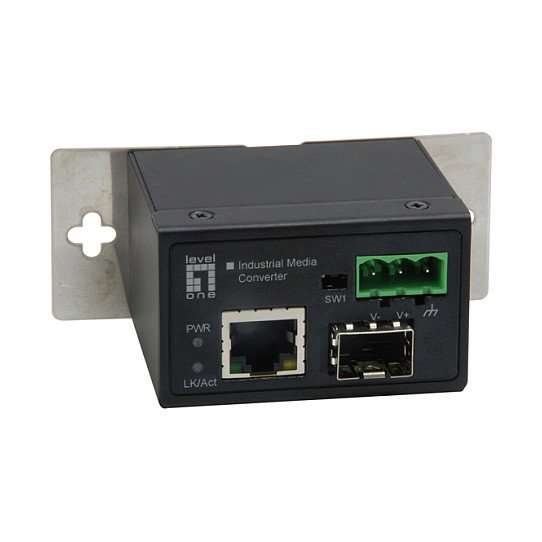Level One IEC-4000 Convertidor de medios de red 10/100TX>100FX SFP