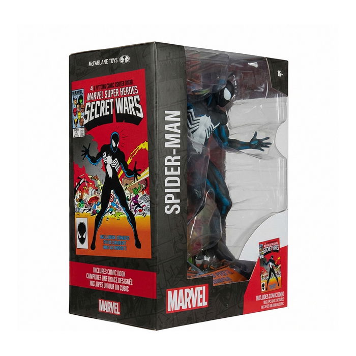 McFarlane Marvel Collection Figuras de Acción de Spider-Man Traje Negro McFarlane Marvel Collection Figuras de Acción de Spider-Man Traje Negro