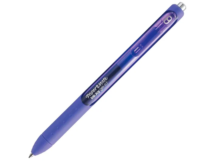 Papermate Inkjoy Bolígrafo de Gel Retráctil Morado 0,7 mm