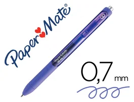 Papermate Inkjoy Bolígrafo de Gel Retráctil Morado 0,7 mm