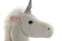 DKD Home Decor Peluche Caballo Blanco Marron Poliester 30 x 34 x 15 cm