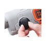 Black & Decker Taladro Percutor SDS Plus 18V 2x2.5Ah BCD900E2K - Capacidad 25mm, 1880 RPM, Incluye 2 Baterías y Maletín