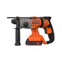Black & Decker BCD900E2K Martillo perforador inalámbrico SDS-Plus 18V con 2 baterías de 2,5 Ah
