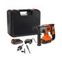 Black & Decker Taladro Percutor SDS Plus 18V 2x2.5Ah BCD900E2K - Capacidad 25mm, 1880 RPM, Incluye 2 Baterías y Maletín