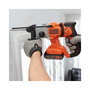 Black & Decker Taladro Percutor SDS Plus 18V 2x2.5Ah BCD900E2K - Capacidad 25mm, 1880 RPM, Incluye 2 Baterías y Maletín