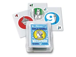 Fournier Baraja Española Waterproof de 50 Cartas