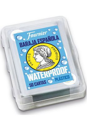 Fournier Baraja Española Waterproof de 50 Cartas