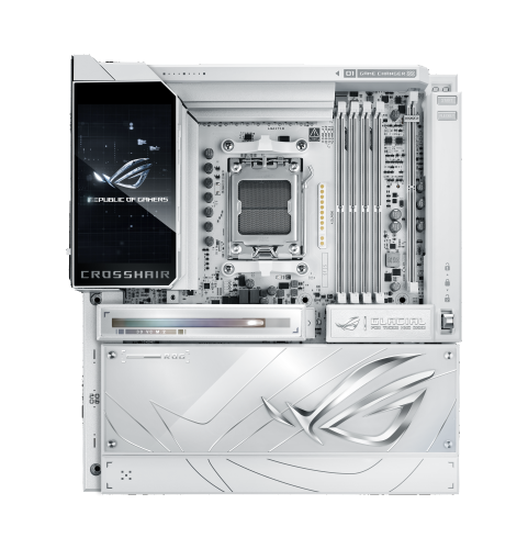 ASUS ROG CROSSHAIR X870E GLACIAL Blanco