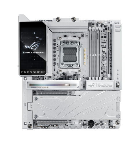 ASUS ROG CROSSHAIR X870E GLACIAL Blanco